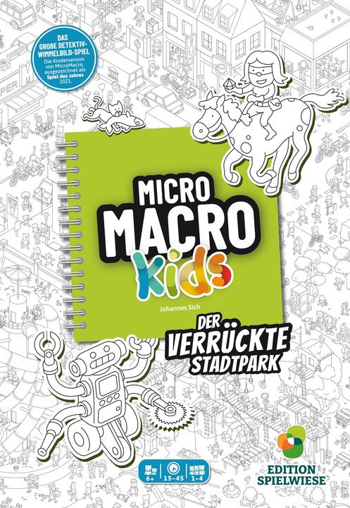 Produktbild MicroMacro Kids: Der verrückte Stadtpark (Deutsch)