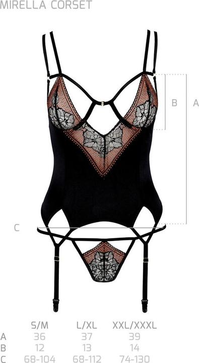 Produktbild Casmir Strapshemd im Bohème Style plus String (M, S)