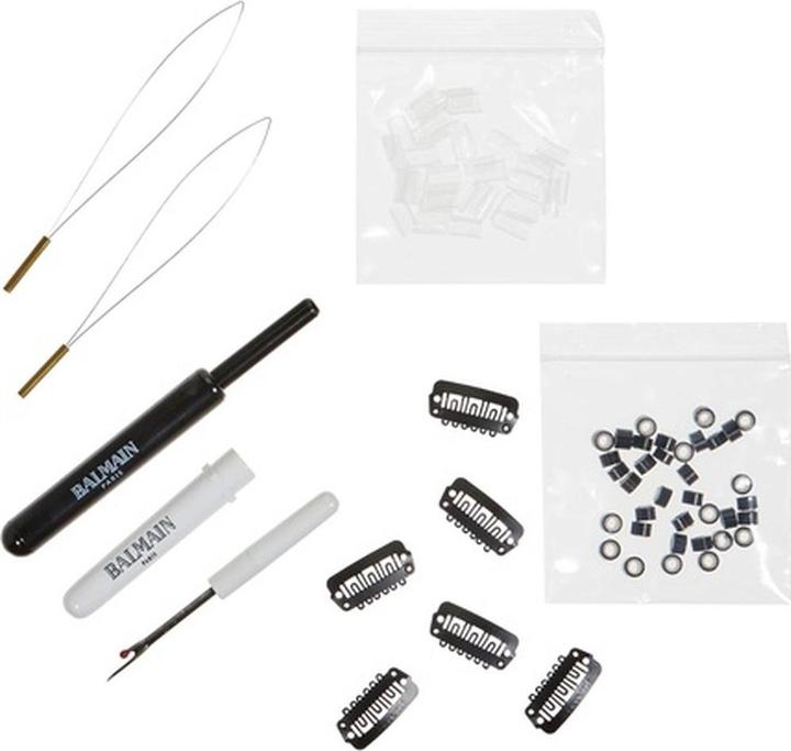 Actual product image Balmain Hair Professional - Double Hair Extensions Human Hair - 3 - Bruin (3 Dark brown, 40 cm)