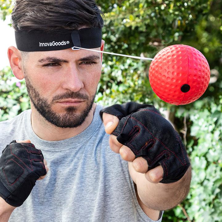 Produktbild InnovaGoods Trainings- und Reflexball-Set Balxing (3.80 cm, 0.03 kg)