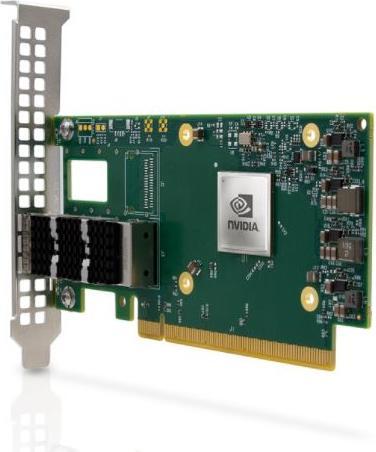 Actual product image Mellanox Single Port 100GbE NVIDIA ConnectX -6 Dx EN PCIe 4.0 x16 wo/crypto secure boot - (PCI Express 4.0 x16)