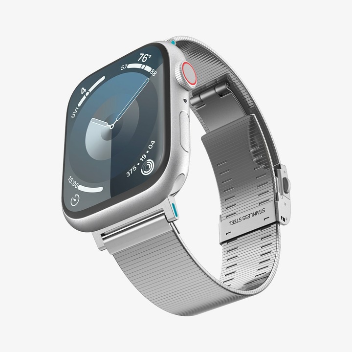 Produktbild Spigen AMP07225 (Edelstahl, Smartwatch)
