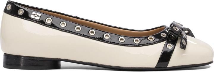 Actual product image GANNI Eyelet bow ballet flats (38)