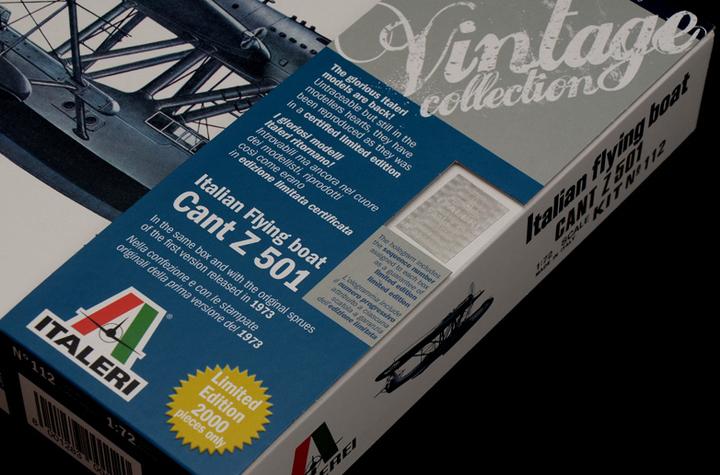 Actual product image Italeri Cant Z 501