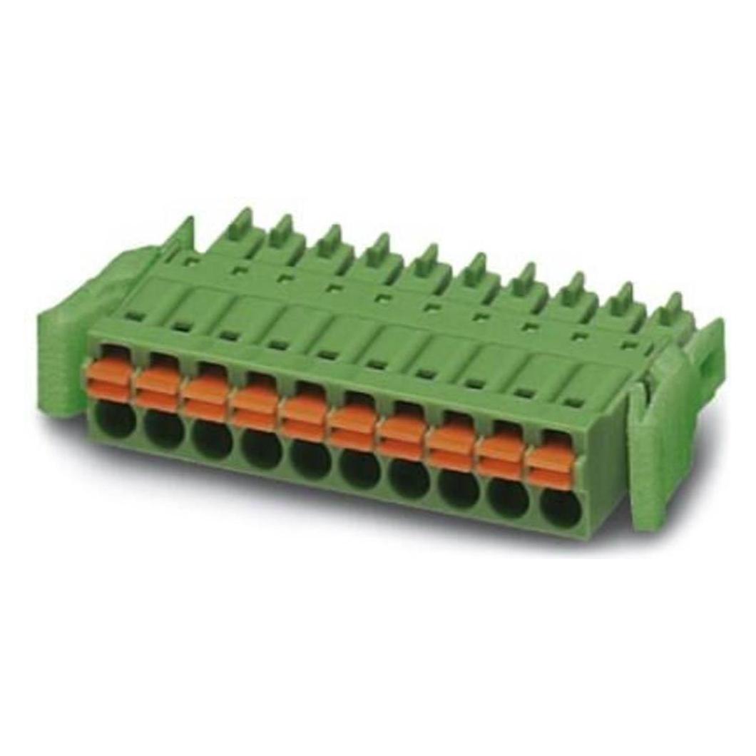 Phoenix Contact Contactdoosbehuizing kabel Aantal polen Totaal 18 Afstand: 3,5 mm 1952186 50 stuks., Kabels + Stekkers, Groen