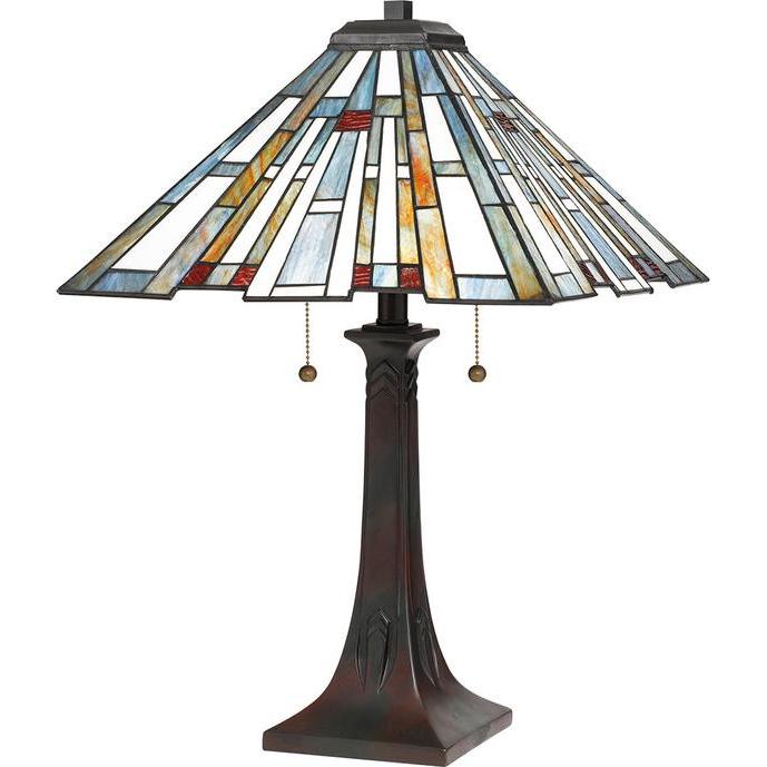 Quoizel, Tischlampe, Maybeck (E27)