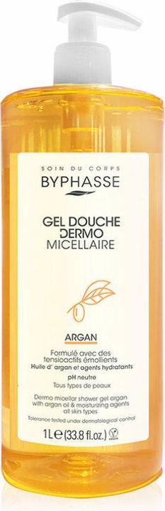 Actual product image Byphasse Dermo Micellar Argan Shower Gel 1000ml (1000 ml)