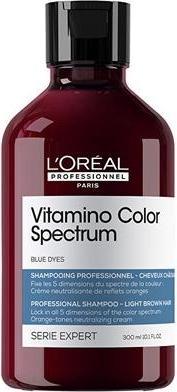 Produktbild L'Oréal Professionnel L'Oreal Professionnel Neutralizing Shampoo For Light Brown Hair Vitamino Color Spectrum Blue Dyes (Flüssiges Shampoo)