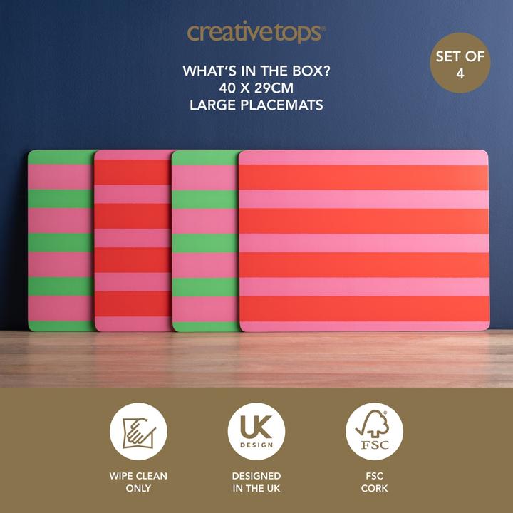 Image du produit Creative Tops CT Placemats (4 pcs, 40 x 29 cm)