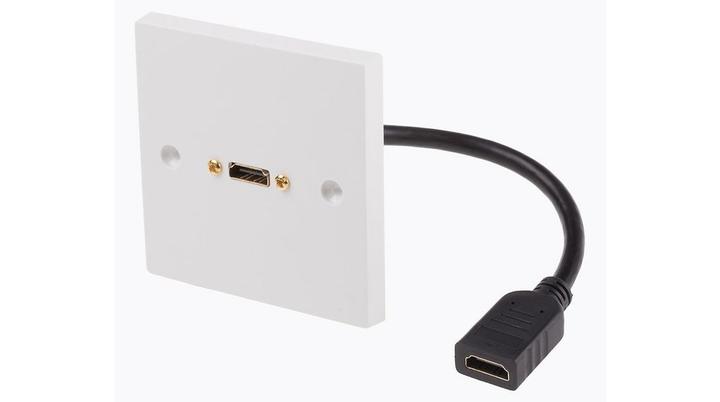 Produktbild RS PRO Single faceplate HDMI 10m (Anschlussleiste)