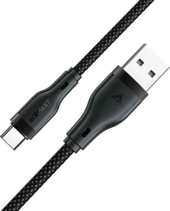 Produktbild Acefast C8-04 USB-A / USB-C 3A Kabel - schwarz (1.20 m)