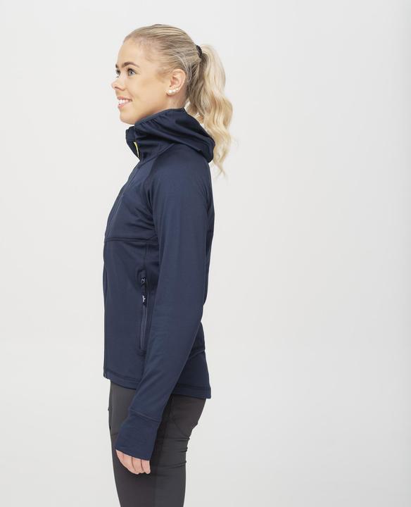 Actual product image Heat Experience HeatX Heated Anyday Ziphood Womens XL Navy/Blue (XL)