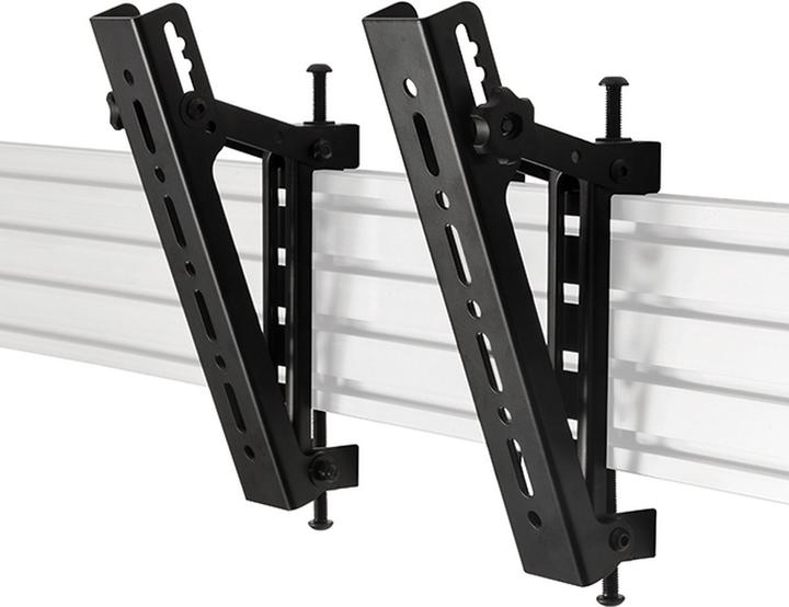 b-tech BT8390-VESA200T - Flachbildschirm-Montagearm - Schwarz - 70 kg - Schiene - 200 x (47", 70 kg)