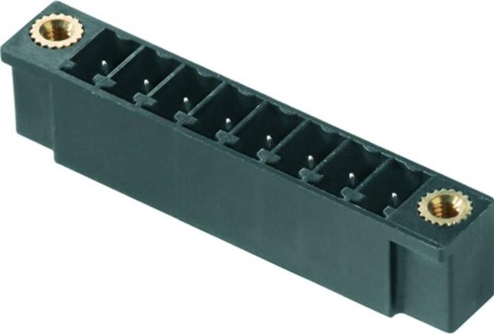 Produktbild Weidmüller Leiste+Flansch 3,81mm180Grad Omnimat 8p