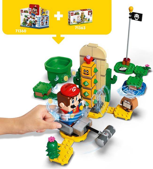 Produktbild LEGO Wüsten-Pokey- Erweiterungsset (71363, LEGO Super Mario)