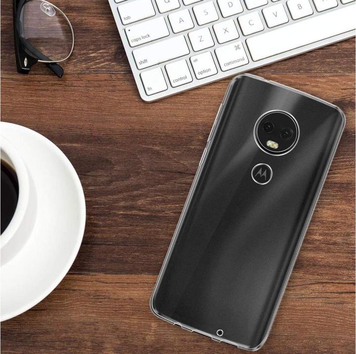 Actual product image Screenguard Motorola Moto G7 Plus Flexible TPU Clear Case (Motorola Moto G7 Plus)