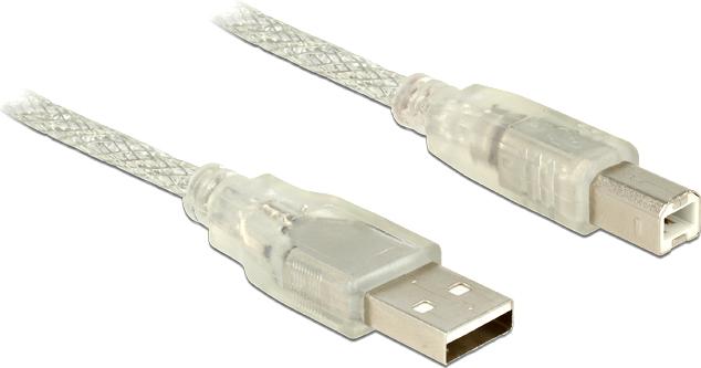 Image du produit Delock USB-A à USB-B (3 m, USB 2.0)