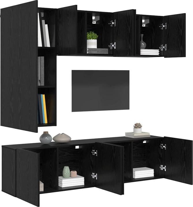 Schwarz Eichen-Optik