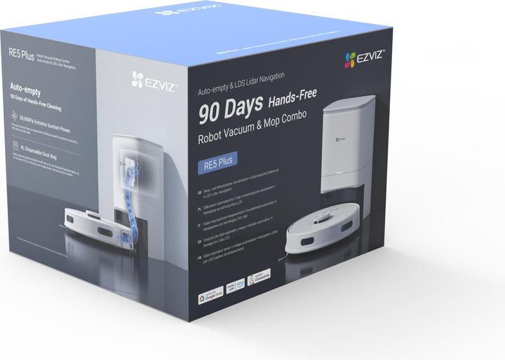 Actual product image EZVIZ RE5P (Vacuum mopping robot)