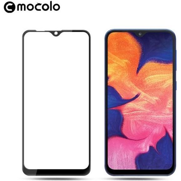 Mocolo 3D Full Screen Schutzglas Displayschutz (1 Stück, Samsung Galaxy A10), Smartphone Schutzfolie, Transparent