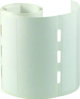 HellermannTyton ETIQU.AUTOPROT.BLC&TRANS 25,4X19,05X57,1 (Serre-câbles en plastique, 57.10 mm, 2500 pcs)