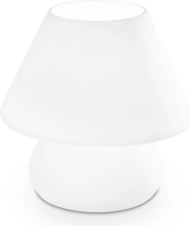 Image du produit Ideal lux PRATO Lampe de table E27 ⌀225mm Blanc 074702 (E27)