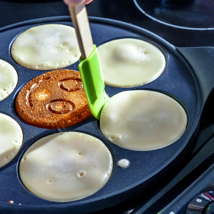 Actual product image Relaxdays Pancake pan (2.65 cm, Crêpe pan, Aluminium)