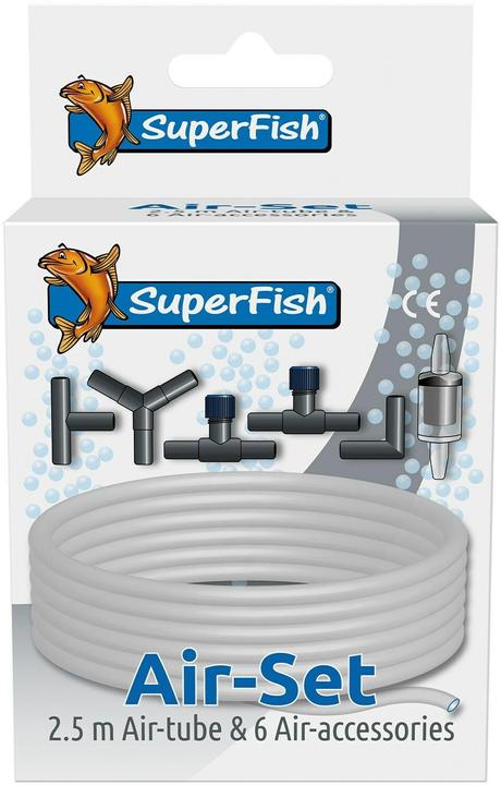 Produktbild SuperFish Luftschlauch & Zubehör Set