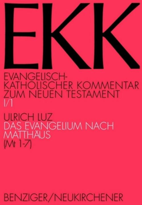Produktbild Das Evangelium nach Matthäus (Deutsch, Ulrich Luz, 2002)