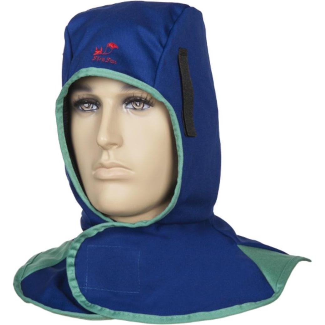 Elmag, Copricapo + Casco, Cuffia di saldatura blu WELDAS 23-6680