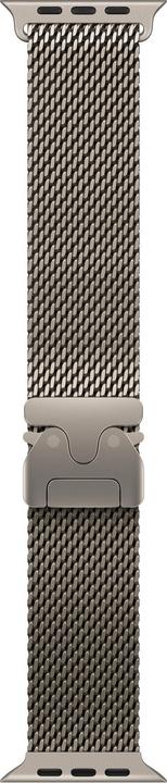 Apple Natural Titanium Milanese Loop (49 mm, 95% di titanio riciclato)