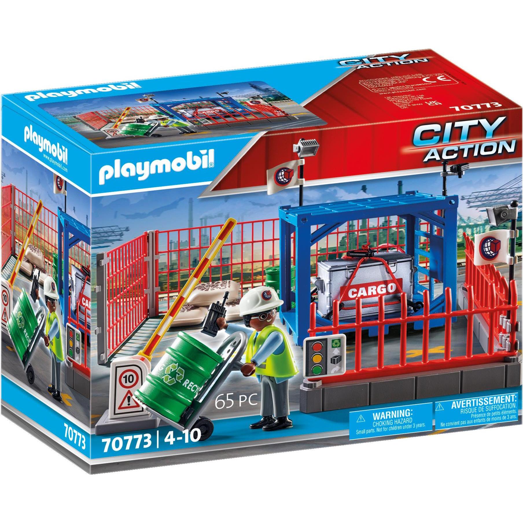 Playmobil Magazzino merci (70773, Playmobil Città d'azione)