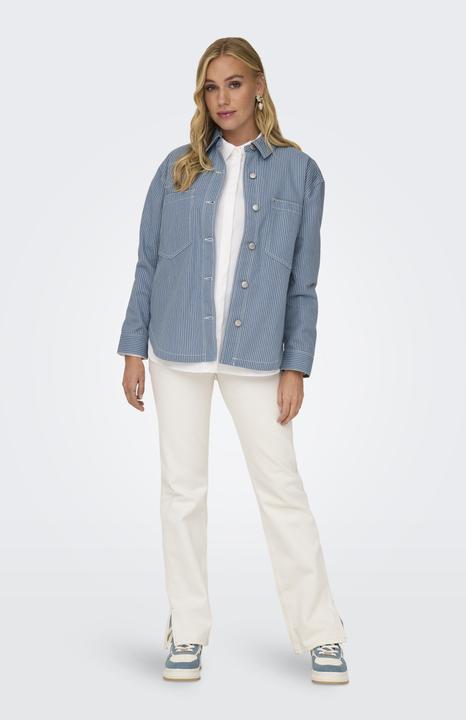 Produktbild Only ONLMERLE L/S STRIPE SHIRT CC PNT Overshirt (XS)