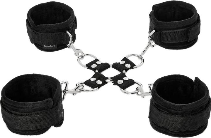 Actual product image Shots Hog Tie Cuff Set