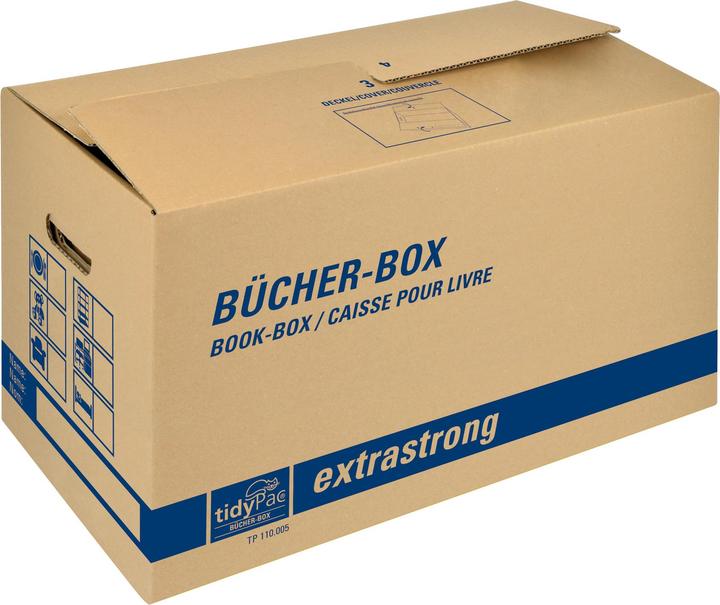 Colompac Umzugskarton Bücherbox (57.5 x 29.5 x 33.5 cm)