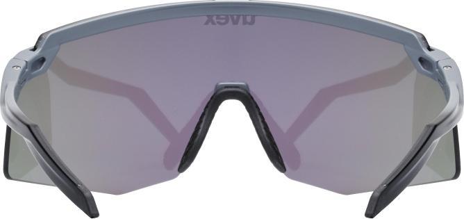 Actual product image Uvex pace stage (Grey Matt, Mirror Green)