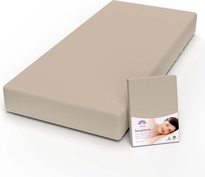 Image du produit Lotus Bettwaren Drap-housse en jersey Souplesse (140 x 200 cm, 160 x 200 cm)