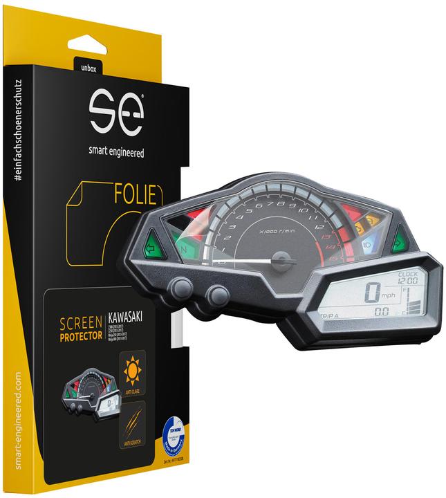 Smart Engineered se Entspiegelte 3D Tacho / Cockpit Schutzfolie (VPE 2) für KTM