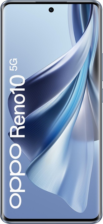 Produktbild OPPO Reno 10 (256 GB, Ice Blue, 6.70", Dual SIM, 64 Mpx, 5G)