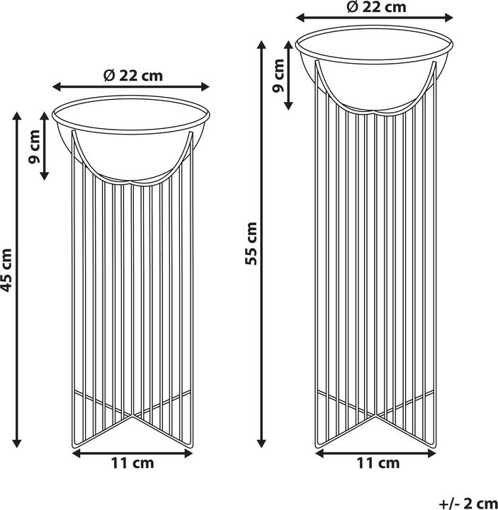 Nährwerte und Zutaten Beliani Ficaria (22 x 55 cm)