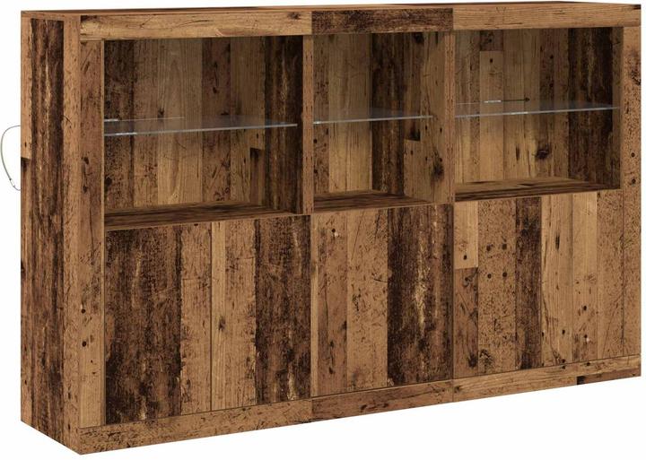 Image du produit vidaXL LED-Sideboard (37 x 37 x 100 cm)