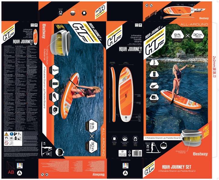 Produktbild Bestway Aqua Journey Set (9')