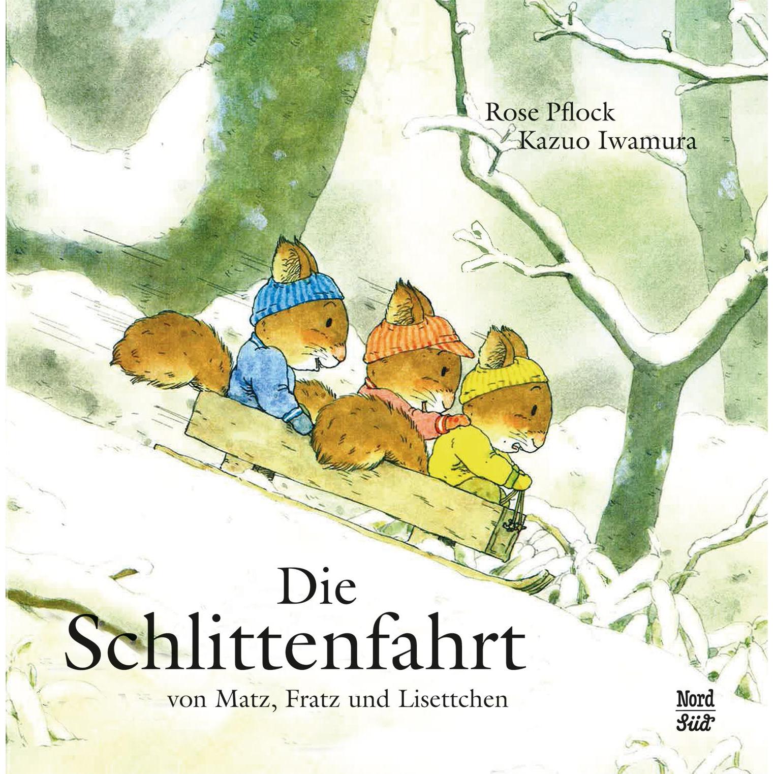 Die Schlittenfahrt, Kinderbücher von Rose Pflock, Kazuo Iwamura