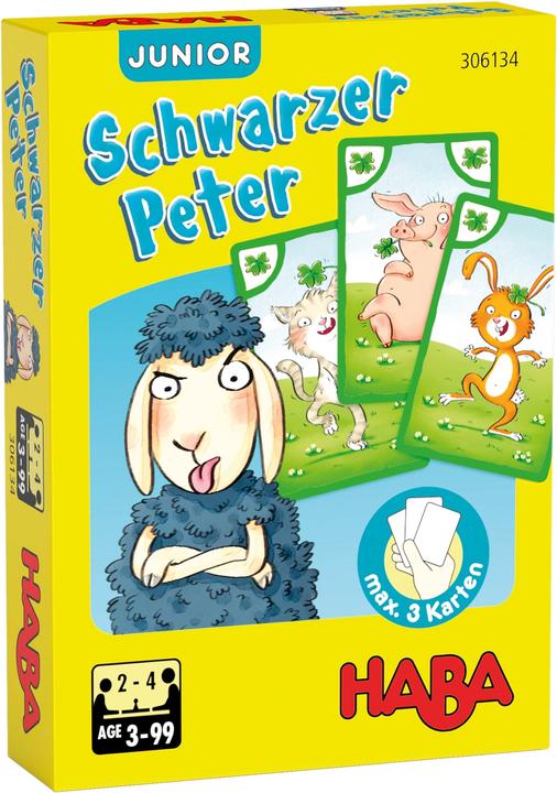 Produktbild Haba Schwarzer Peter Junior (Deutsch, 2 - 4 Spieler)