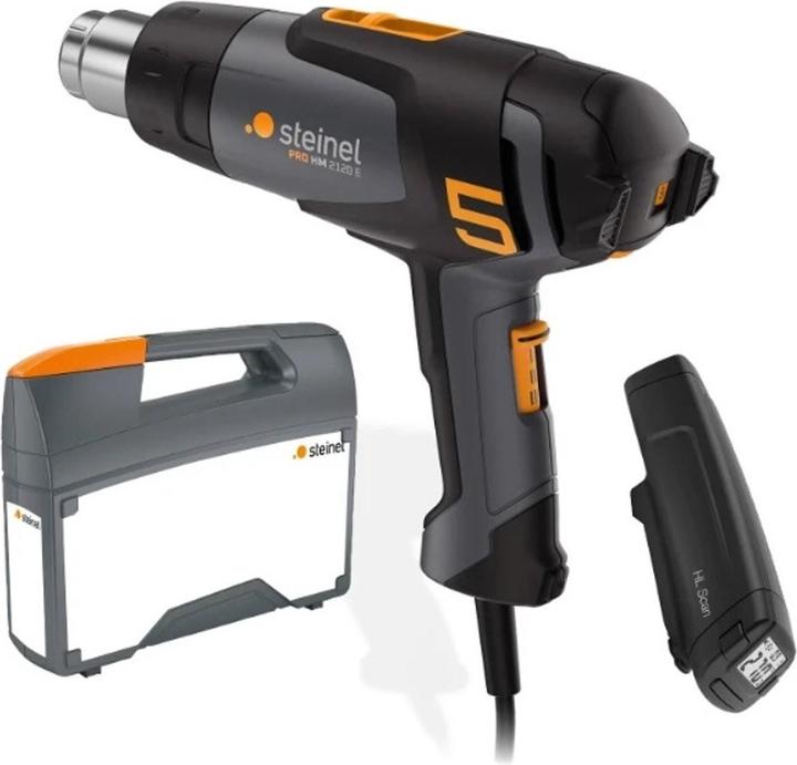 Produktbild Steinel Heissluftgebläse HM 2120 E im Koffer Carwrapper, 7.5m Kabel, inkl. HL Scan