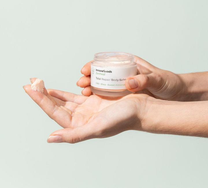 Productafbeelding InnovaGoods Packung Reparaturbehandlung Für Die Füsse Cbd (50 ml)