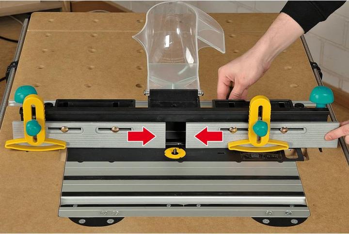 Produktbild wolfcraft Parallel-Fräsanschlag für MASTER cut Maschinentische (13.80 cm)