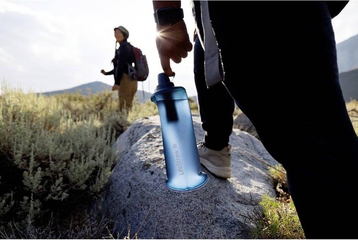 Image du produit LifeStraw Bouteille Peak Squeeze 1L (bleu)