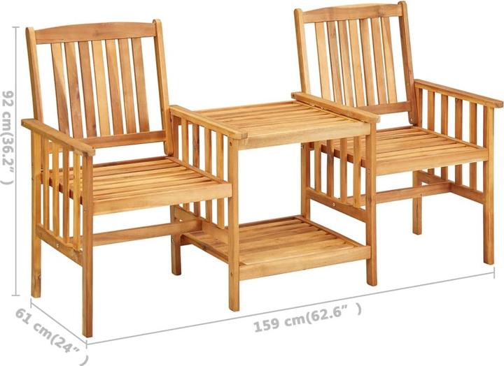 Produktbild vidaXL Bistro-Set