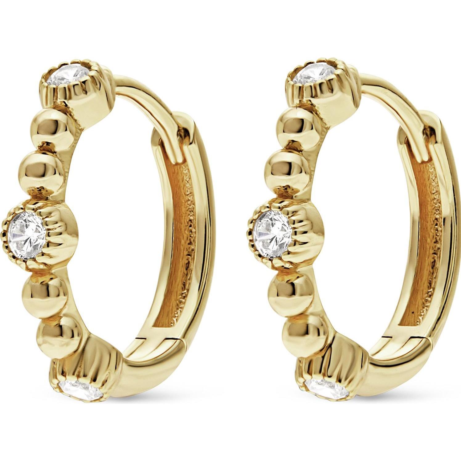 Favs, Ohrringe, Creolen, (925er Silber)